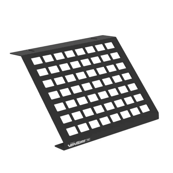 185720 – PUTCO Molle Cargo Panel, For Use With Putco VentureTEC Rack Cargo Mount Powder Coat Black Stainless Steel 18...